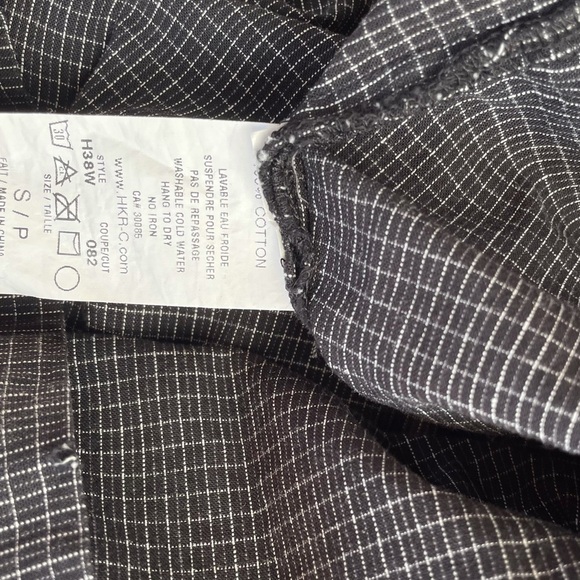 HKR | Pinafore plaid dress - Picture 7 of 8